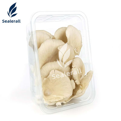 Mushroom Custom MAP Tray Sealing Machine Multi Head Scale Chain Plate Sealing Machine