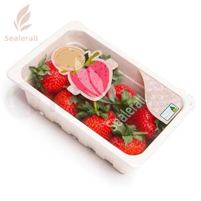 Custom Map Tray Sealer Automatic For Fresh Strawberry 220V/50HZ