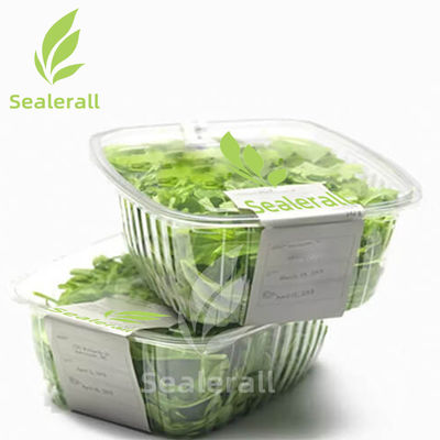 Fresh Vegetable Modified Atmosphere Packing Machine Plastic Box With Automated Processes