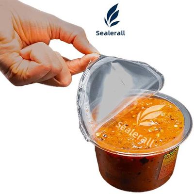 Buy 220V Plastic Tray Sealing Machine Food Pack Sealing Machine For Soup online manufacture