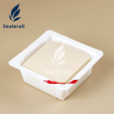 Buy Energy Efficient Tofu Map Sealing Machine Tray Sealer Packaging Machine online manufacture