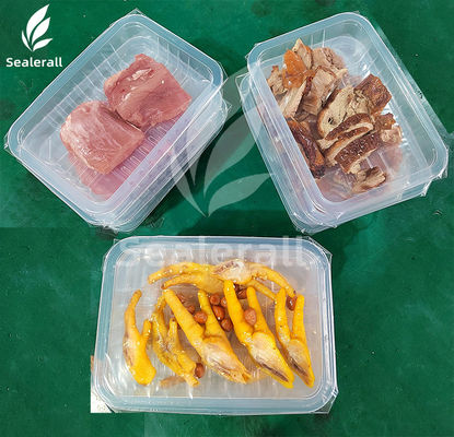 Buy Fresh Meat Modified Atmosphere Packaging Machine Map Bag Sealer 5KW With Glass Frame online manufacture