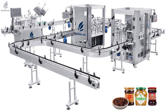 Buy High Speed Energy Efficiency Sauce Automatic Bottle Filler Automatic Liquid Packaging Machine online manufacture