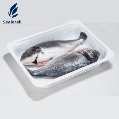Buy Live Fish User Friendly MAP Plastic Box Sealing Machine Tray Sealers Food Packaging online manufacture