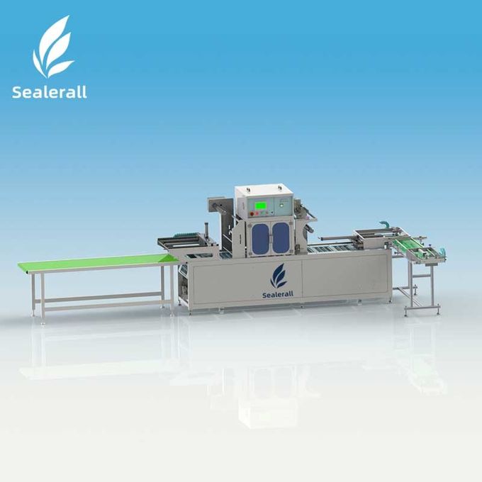 Energy Efficient Tofu Map Sealing Machine Tray Sealer Packaging Machine 3