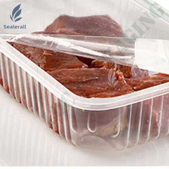 Electric Cooked Pork Automatic Tray Sealing Machine Packaging Sealer Machine 1