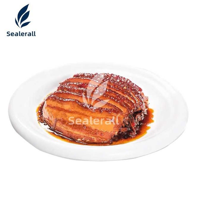 High Speed Map Machine Packaging For Braised Pork Rice ISO9001 1