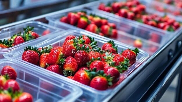 Custom Map Tray Sealer Automatic For Fresh Strawberry 220V/50HZ 2